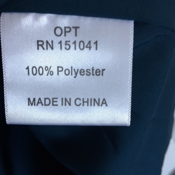 NWOT Tuckernuck Kenzo dress in deep blue crepe L - Picture 6 of 10